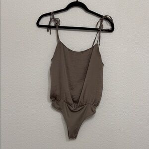 Wishlist Tan blouse Bodysuit for Women
